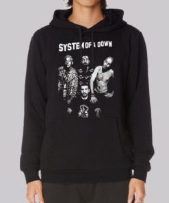 Vintage Portrait System of a Down Hoodie 4