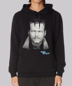 Vintage Potrait Blake Shelton Hoodie