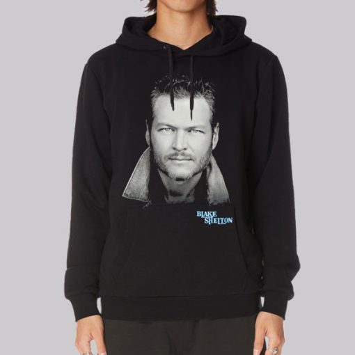 Vintage Potrait Blake Shelton Hoodie