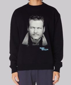 Vintage Potrait Blake Shelton Hoodie