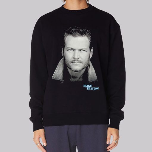 Vintage Potrait Blake Shelton Hoodie