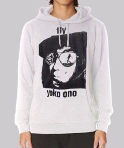 Vintage Potrait Fly Yoko Ono Hoodie 3 Vintage Potrait Fly Yoko Ono Hoodie 4