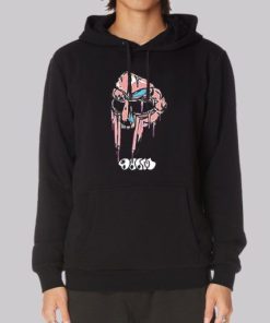 Vintage Printed Mf Doom Hoodie 4