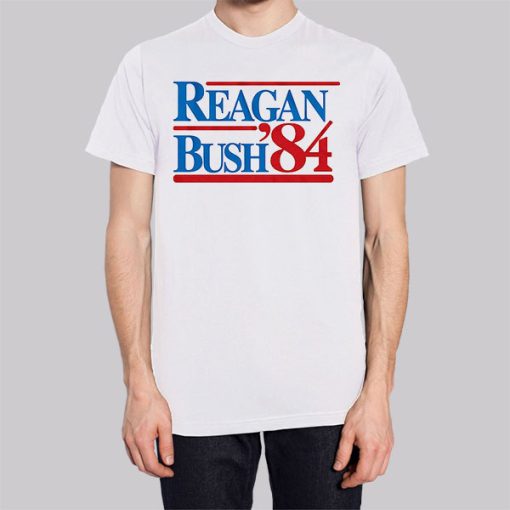 Vintage Reagan Bush 84 Hoodie