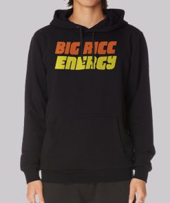 Vintage Retro Big Ric Energy Hoodie