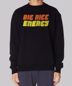Vintage Retro Big Ric Energy Hoodie