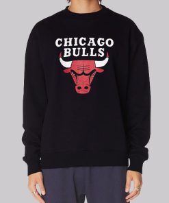 Vintage Retro Chicago Bulls Hoodie