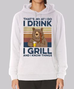 Vintage Retro Flatface Bear Hoodie Vintage Retro Flatface Bear Hoodie