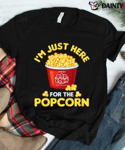 Vintage Retro Funny Popcorn Shirt