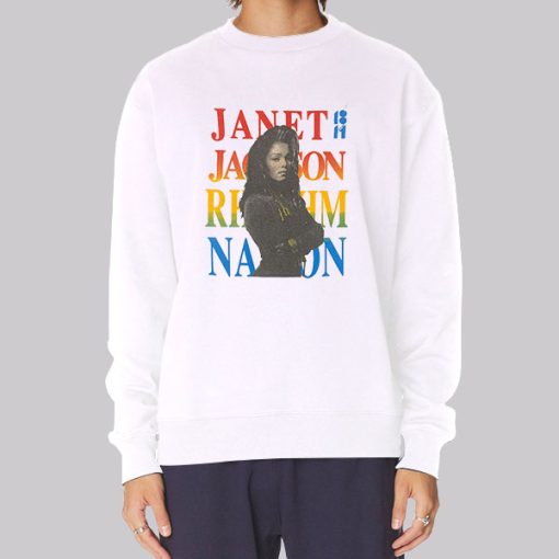 Vintage Retro Janet Jackson Hoodie