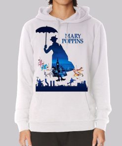 Vintage Retro Mary Poppins Hoodie Vintage Retro Mary Poppins Hoodie