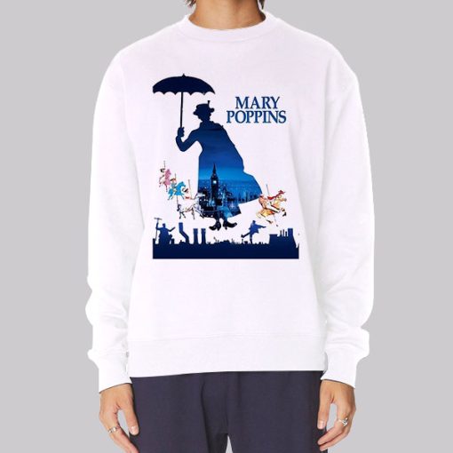 Vintage Retro Mary Poppins Hoodie