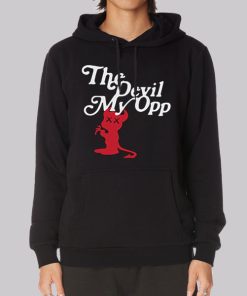 Vintage Retro the Devil My Opp Hoodie
