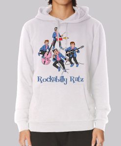 Vintage Rockabilly Ratz Hoodie Vintage Rockabilly Ratz Hoodie