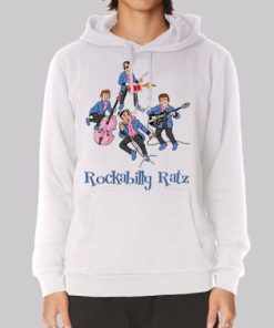 Vintage Rockabilly Ratz Hoodie 3 Vintage Rockabilly Ratz Hoodie 4
