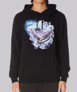 Vintage Rose Flowers Hot Wheels Hoodie 3 Vintage Rose Flowers Hot Wheels Hoodie 4