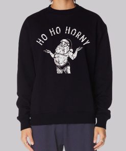 Vintage Santa Claus Ho Ho Horny Hoodie