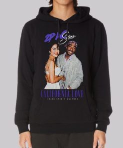 Vintage Selena Quintanilla and Tupac Hoodie 4