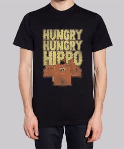 Vintage Shirthangry Hippo Funny Hoodie 3