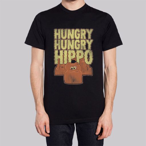 Vintage Shirthangry Hippo Funny Hoodie