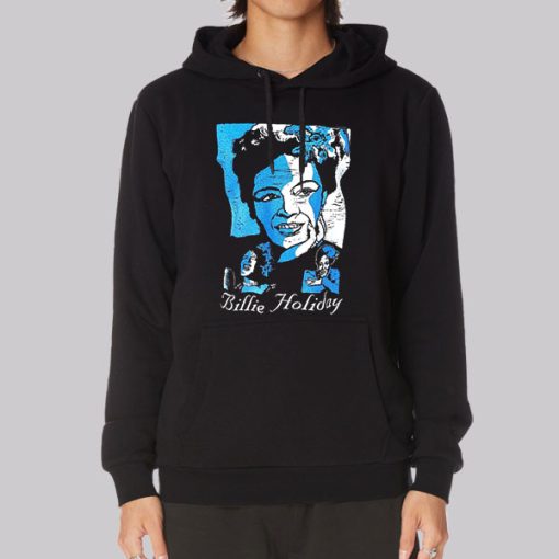 Vintage Singer Billie Holiday Hoodie