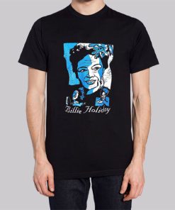 Vintage Singer Billie Holiday Hoodie 3