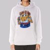 Vintage Spongebob Cartoon Gangster Hoodie