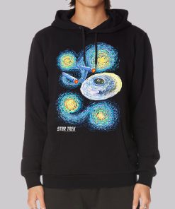 Vintage Star Trek Starry Night Hoodie
