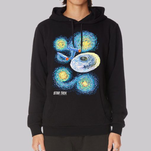 Vintage Star Trek Starry Night Hoodie