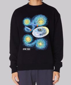 Vintage Star Trek Starry Night Hoodie