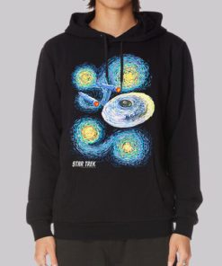 Vintage Star Trek Starry Night Hoodie 4