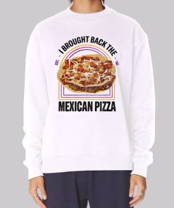 Vintage Taco Bell Mexican Pizza Hoodie