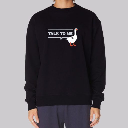 Vintage Talk to Me Goose Hoodie