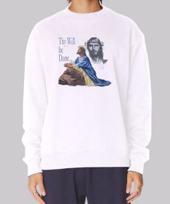 Vintage Thy Will Be Done Jesus Hoodie