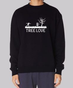 Vintage Tree Love Disc Golf Hoodie