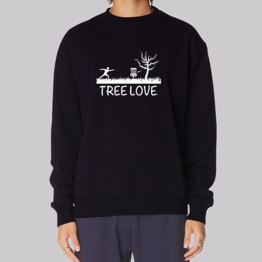 Vintage Tree Love Disc Golf Hoodie