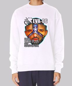 Vintage UNIT 06 Drake Evangelion Hoodie