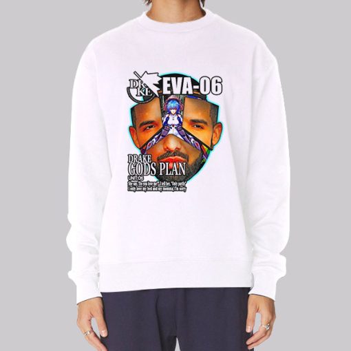 Vintage UNIT 06 Drake Evangelion Hoodie