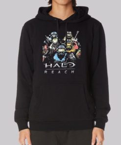 Vintage Video Game Reach Halo Hoodie 4