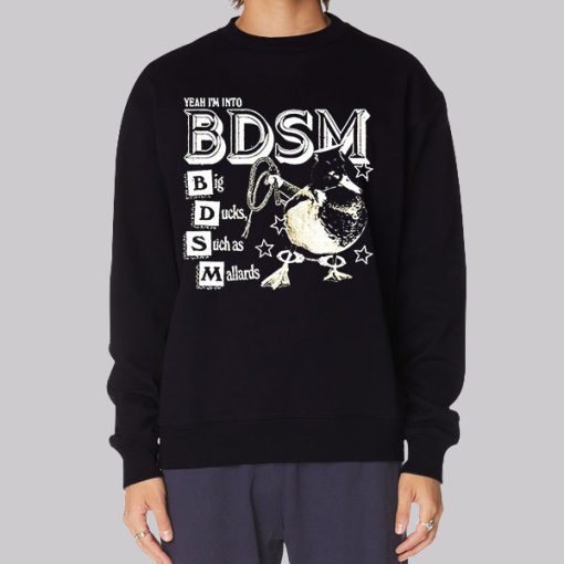 Vintage Yeah I’m Into Duck Bdsm Hoodie