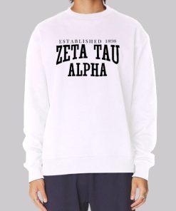 Vintage Zeta Tau Alpha Merch 1898 Hoodie