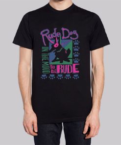Vintage in the Mood Rude Dog Hoodie 3