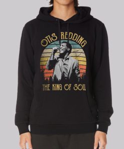 Vintage the King of Soul Otis Redding Hoodie