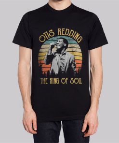 Vintage the King of Soul Otis Redding Hoodie 3