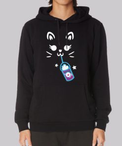 Vixella Merch Cat Frappuccino Hoodie Vixella Merch Cat Frappuccino Hoodie