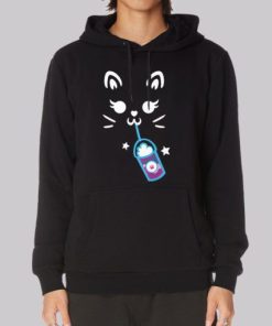 Vixella Merch Cat Frappuccino Hoodie 3 Vixella Merch Cat Frappuccino Hoodie 4