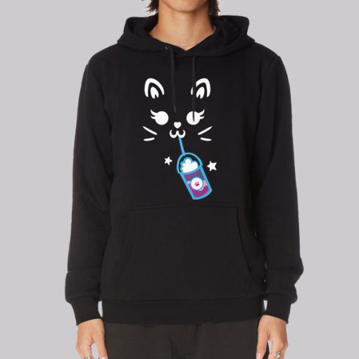 Vixella Merch Cat Frappuccino Hoodie Vixella Merch Cat Frappuccino Hoodie