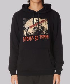 Vorhees Jason Bitches Be Trippin Horror Hoodie