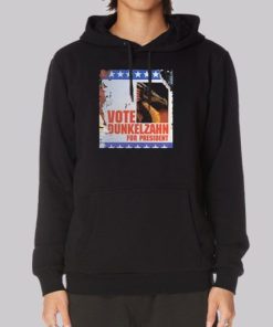 Vote Dunkelzahn Shadowrun Hoodie 4
