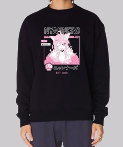 Vshojo Merch Nyanners Hoodie